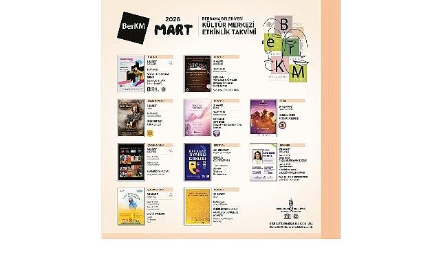 Bergama Belediyesi Kültür Merkezi'nde Mart Ayı Dopdolu Geçecek