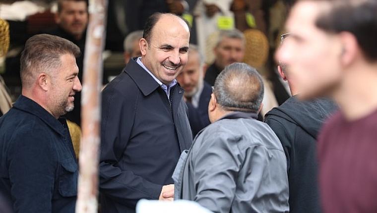 Şehir Merkezinde Esnafı Ziyaret Eden Başkan Altay: “Konya'mızda Kurban Bayramı'nın Bereketini ve Heyecanını Hep Birlikte Yaşıyoruz"