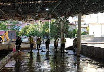 Keçiören'de Kurban Kesim Alanları Temizlendi