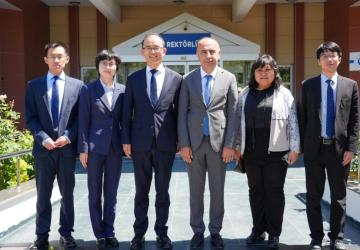 Çin heyetinden Adıyaman Üniversitesi’ne iş birliği ziyareti