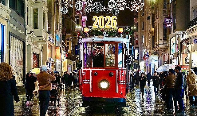 İETT'den İstiklal Caddesi'nde yeni yıl sürprizi