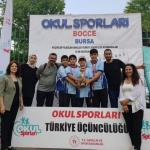 Körgüden Ortaokulu’ndan Bocce’de Türkiye üçüncülüğü
