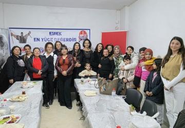 Birleşik Kamu-İş Adıyaman Şubesi’nden 8 Mart mesajı