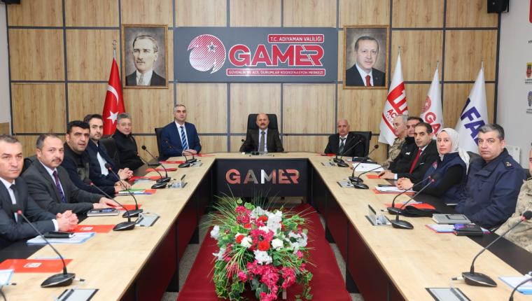 Adıyaman’da 112 Acil Çağrı Hizmetleri İl Koordinasyon Kurulu Toplantısı gerçekleştirildi