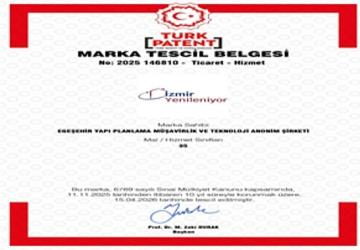 “İzmir Yenileniyor" markası tescillendi