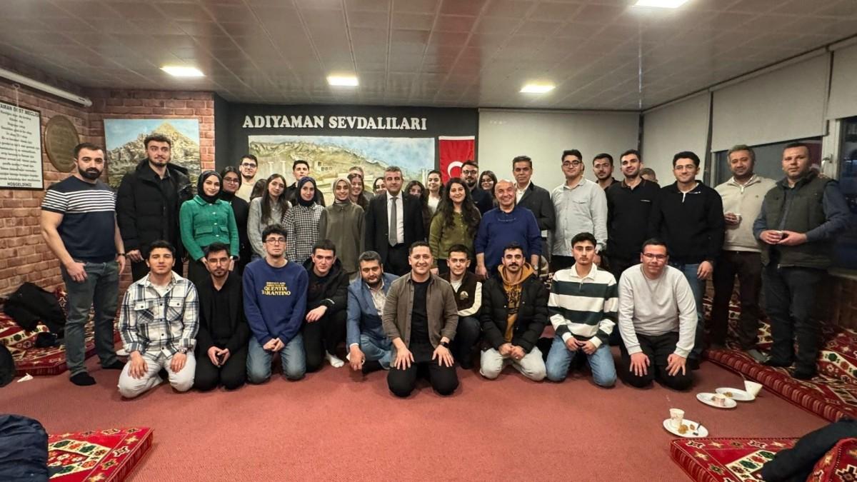 Adıyaman Sevdalıları Ankara’da sağlık öğrencileriyle iftarda buluştu