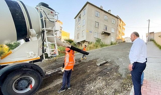 Başkan Sandıkçı: "Canik'imiz için durmuyoruz, çalışıyoruz, üretiyoruz"