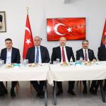 Vali Abdullah Küçük ve protokolden İl Jandarma Komutanlığı’na bayram ziyareti
