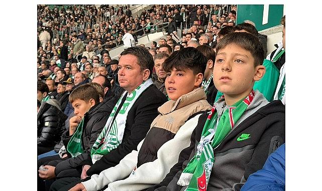 Başkan Erkan Aydın Bursaspor Coşkusunu Çocuklarla Yaşadı