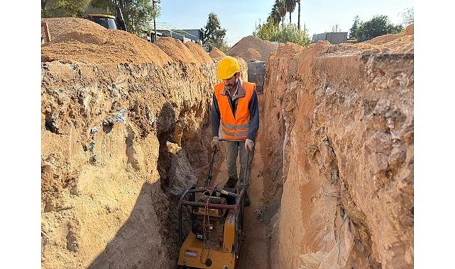 ASAT'tan Akdeniz Sanayi Sitesi bölgesine yeni kanalizasyon yatırımı