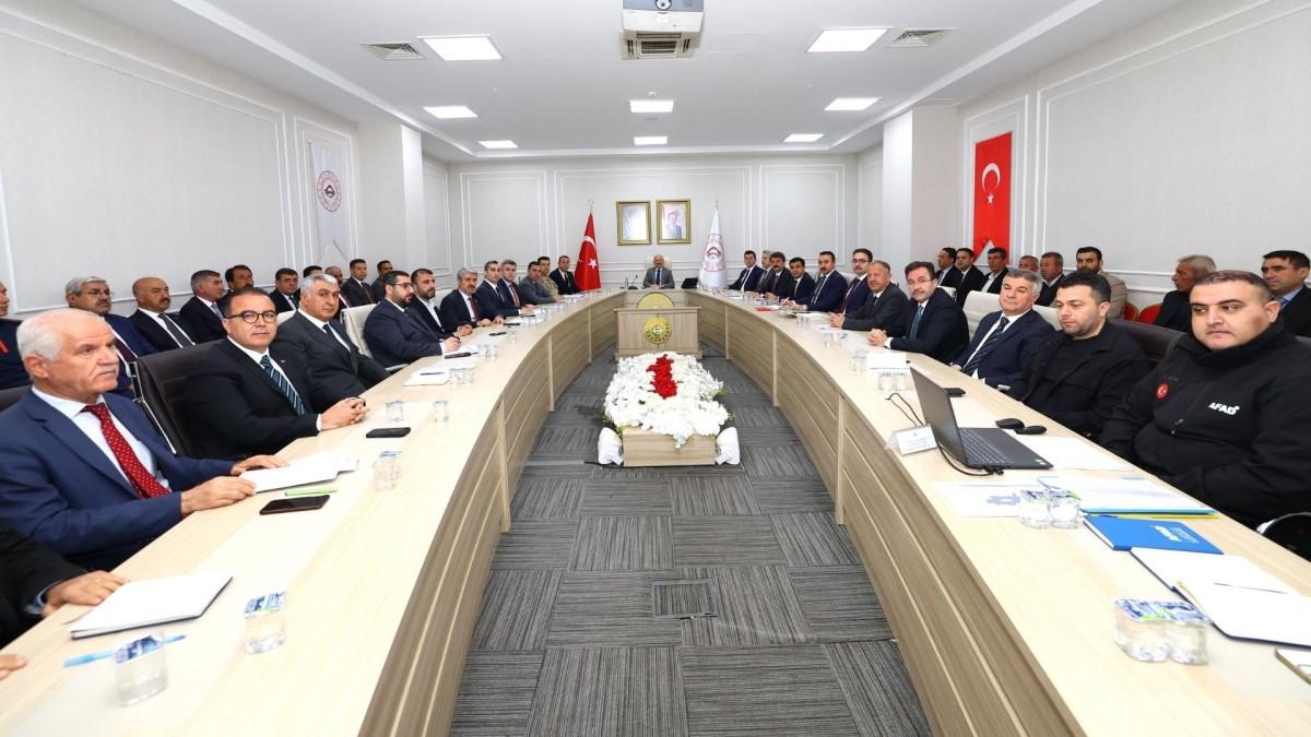 Adıyaman’da afet sonrası çalışmalar masaya yatırıldı