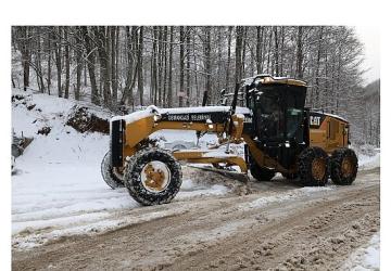 Osmangazi'de Karla Kapanan Yollara Anında Müdahale