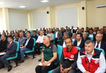 Adıyaman’ın Gölbaşı ilçesinde İlçe İstişare Toplantısı düzenlendi