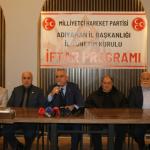 MHP Adıyaman İl Başkanlığı’ndan iftar programı - Videolu Haber
