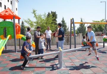 Kahta Özel Eğitim Uygulama Okulu’na oyun parkı kuruldu - Videolu Haber