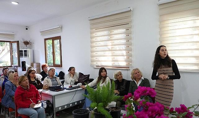 Büyükşehir'den yaş almış bireylere evde çiçek yetiştiriciliği eğitimi