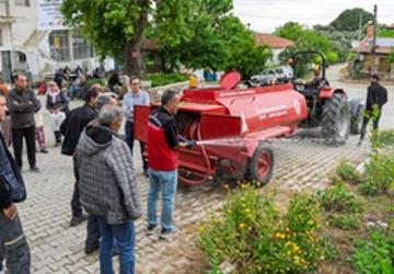 Traktörler hazır gözler ormanda