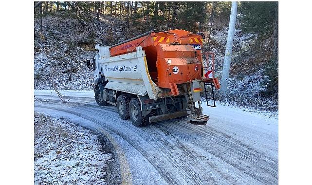 Başkan Çerçioğlu: "Karla Mücadele Çalışmalarına İlimizin Yüksek Kesimlerinde Başladık"