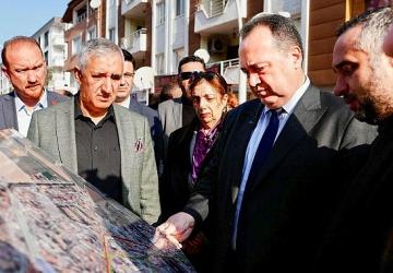 Başkan Dutlulu 22 Milyon TL'lik Altyapı Çalışmalarını İnceledi