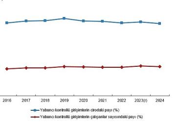 Yabancı Kontrollü Girişim İstatistikleri, 2024