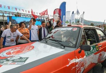 50. Yeşil Bursa Rallisi Osmangazi'den Start Aldı