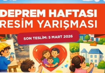 Adıyaman Belediyesi’nden Deprem Haftası kapsamında ödüllü resim yarışması