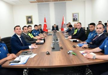 Adıyaman İl Emniyet Müdürlüğü’nde ‘Haftalık Değerlendirme Toplantısı’