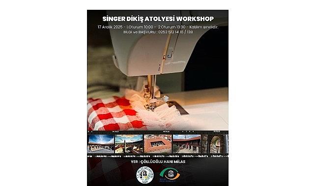 Milas Belediyesi'nden Üretici Kadınlar İçin Dikiş Atölyesi Etkinliği