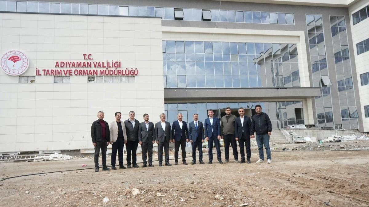 Adıyaman İl Tarım ve Orman Müdürlüğü Yeni Hizmet Binası’nın inşaat süreci devam ediyor