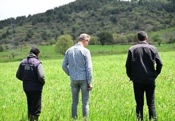 Büyükşehir'in Toprakla Buluşan Tohumları Yeşerdi