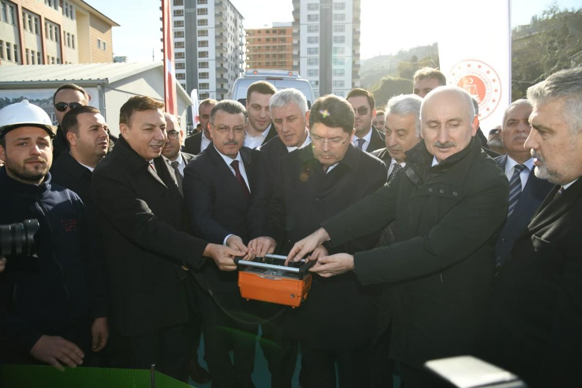 Of’un Yeni Adalet Sarayı Hizmete Hazır