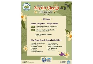 2.Zeytin Çiçeği Festivali Başlıyor