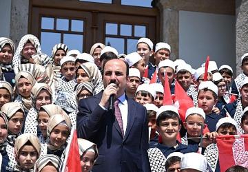 Başkan Altay, Bilgehanelerde Eğitim Alarak Tamamı Hafızlık İmam Hatip Okullarını Kazanan Öğrencilerle Buluştu