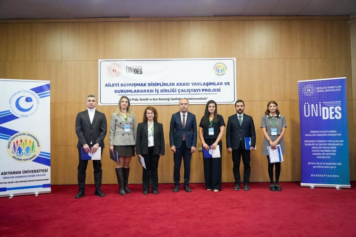 Adıyaman Üniversitesi’nden aile odaklı disiplinler arası çalıştay
