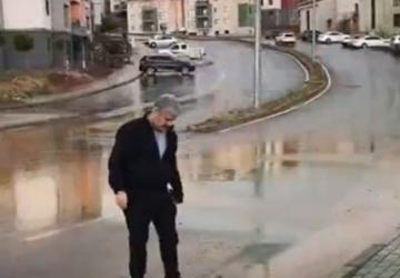 Belediye Başkanı Reşit Alkan yağış sonrası Besni'de incelemelerde bulundu - Videolu Haber