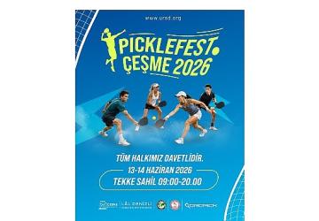 Çeşme'de Pickleball heyecanı: Uluslararası turnuva ve festival peş peşe