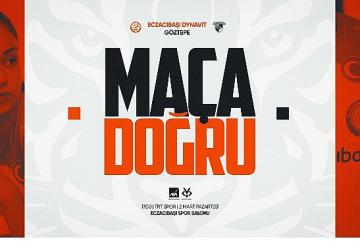 Eczacıbaşı Dynavit, kupada çeyrek final mücadelesine hazır