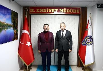 Başkan Arı'dan Emniyet Müdürü Karaman'a Nezaket Ziyareti