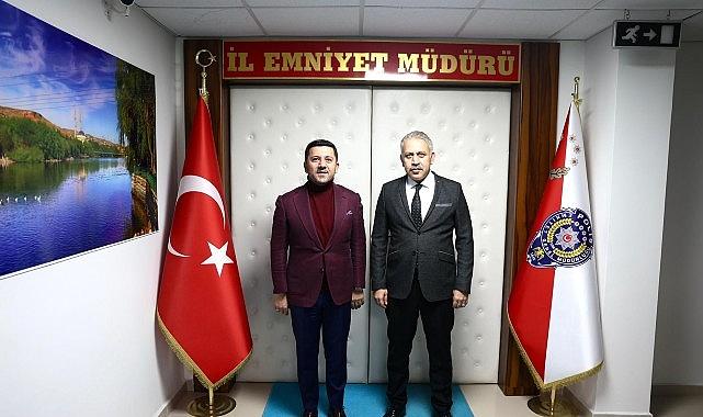 Başkan Arı'dan Emniyet Müdürü Karaman'a Nezaket Ziyareti