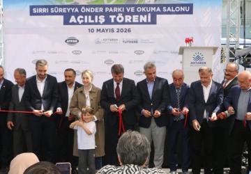 Adıyaman’da Sırrı Süreyya Önder Parkı ve Okuma Salonu gerçekleştirilen törenle hizmete açıldı - Videolu Haber