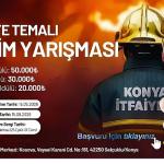 Konya Büyükşehir'den “İtfaiye" Temalı Resim Yarışması