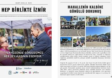 'Hep Birlikte İzmir' mart sayısıyla yayında
