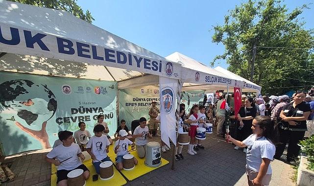 Efes Selçuk'ta Dünya Çevre Günü “Atığını Getir, Hediyeni Götür" Etkinliğiyle Kutlandı