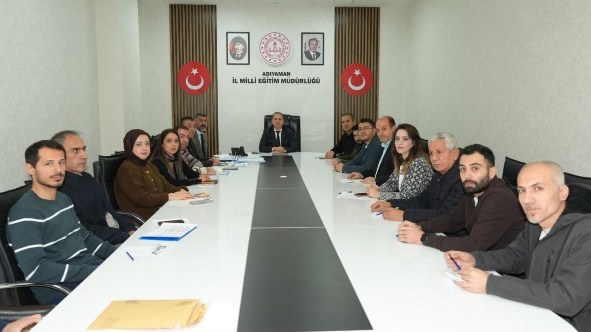 Adıyaman'da eğitim yatırımlarına yönelik istişare toplantısı düzenlendi