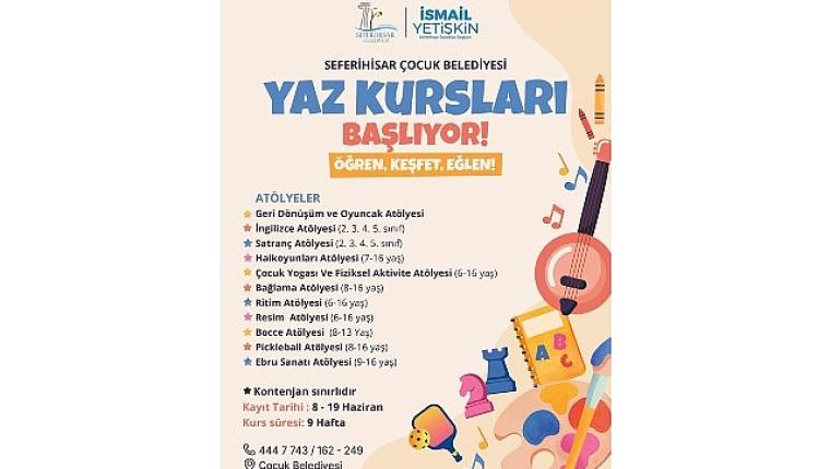 Başkan Yetişkin; “Seferihisar'da önceliğimiz çocuklarımız"