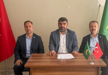 Abdurrahman Güneş HÜDA PAR Birecik’te yeniden başkan seçildi