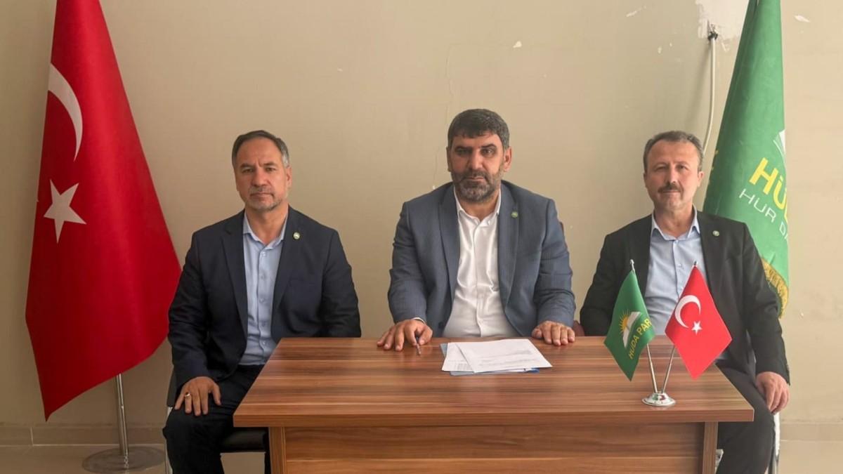 Abdurrahman Güneş HÜDA PAR Birecik’te yeniden başkan seçildi