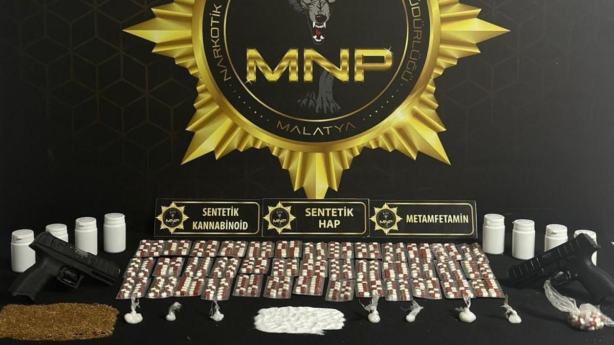 Malatya’da uyuşturucu operasyonu: 10 şüpheli yakalandı, 8’i tutuklandı