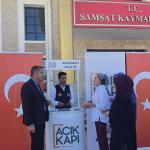 Açık Kapı Ekibi Samsat’ta vatandaşlarla buluştu