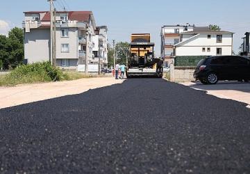 Kartepe'de Asfalt Mesaisi